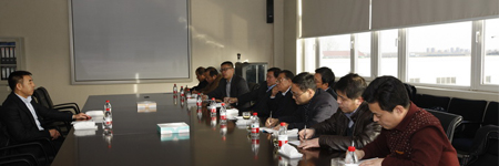 原煤炭工業(yè)部副部長(zhǎng)、原全國(guó)政協(xié)常委張寶明來(lái)景津參觀