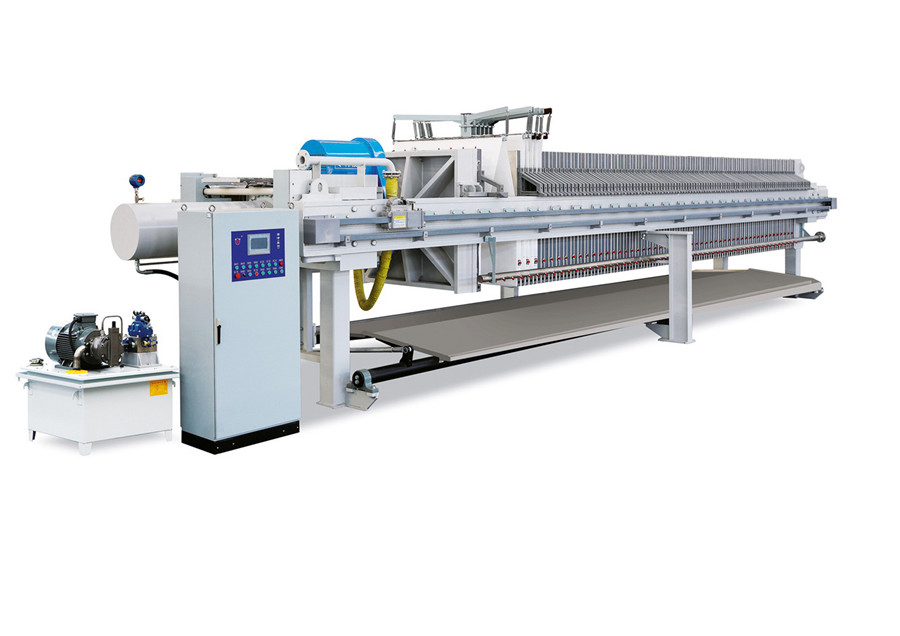 自動鎖緊壓濾機